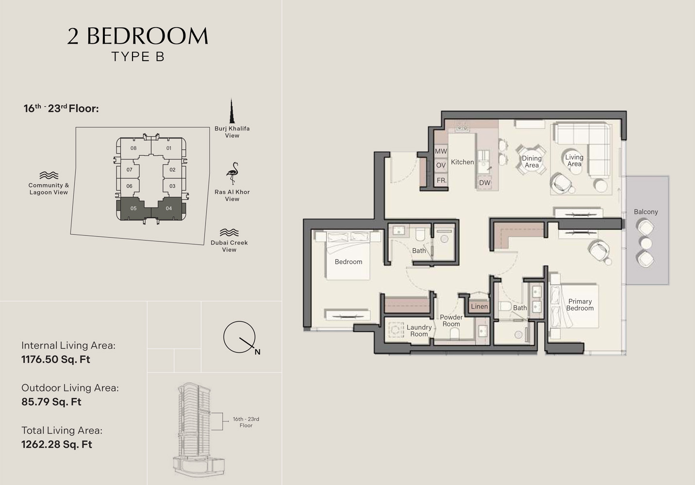 2 Bedroom